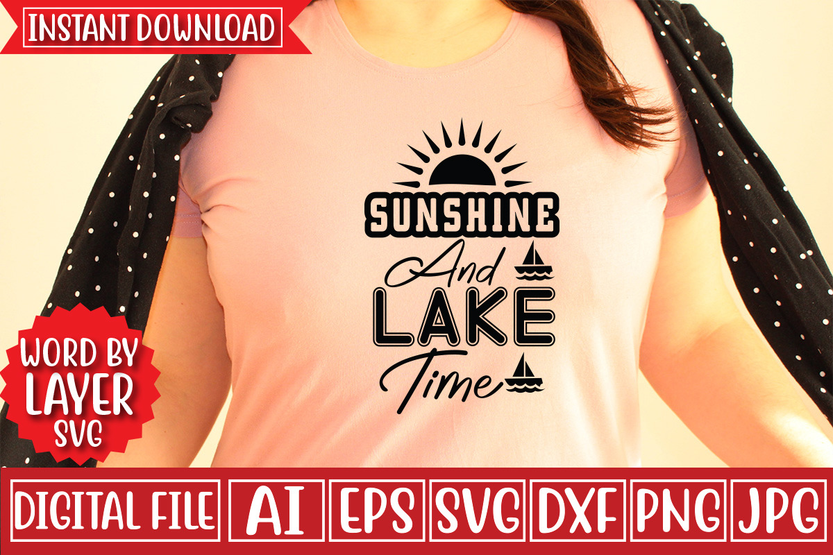 Lake Svg Bundle, an Object Graphic by CrexoraLab (Photo 4 of 4)