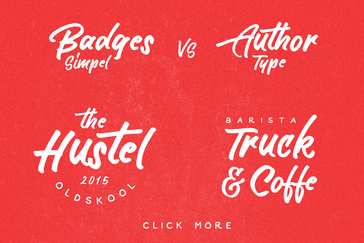 Author Type, a Script Font by maghrib (Photo 4 of 6)