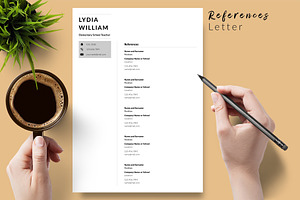 Teacher Resume Template / CV - Lydia