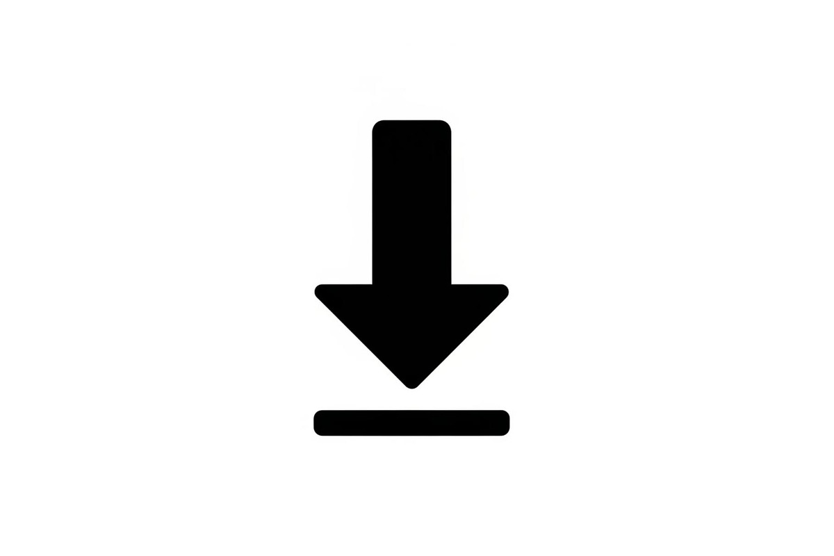 Bold Down Arrow Minimal Icon Bundle, an Icon by hafijul (Photo 2 of 10)