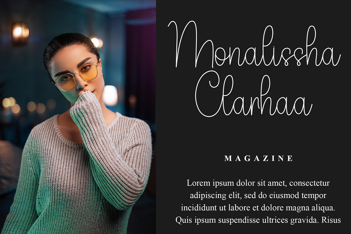 Mandala, a Handwritten Font by FreshTypeINK (Photo 7 of 7)