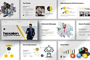 Hexalen Presentation Template, a Presentation Template by evgenystudio (Thumbnail 1 of 8)