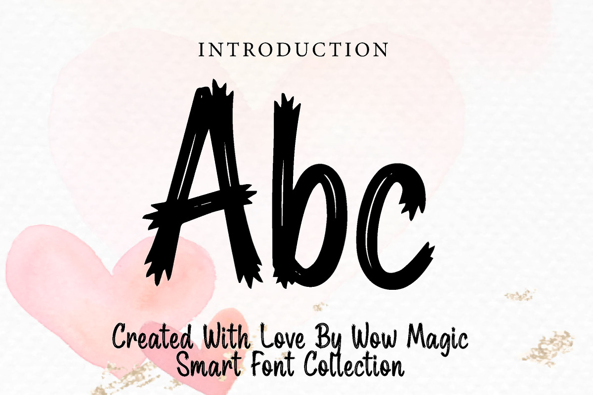 Twisted Love, a Handwritten Font by Wow Magic (Photo 2 of 3)