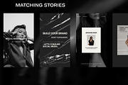 Portrait Instagram Templates Minimal, a Social Media Template by Digital&Chic (Thumbnail 4 of 6)