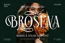 Brosena Typeface