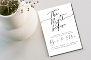 Rehearsal Dinner Invitation Template, a Print Template by TheSimplySereneShop (Thumbnail 1 of 5)