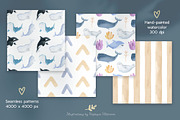 Ocean & Under the sea animal clipart, an Animal Illustration by Watercolor Nastasia Art (Thumbnail 8 of 10)