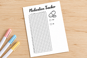 Mental Health Trackers Bundle, a Stationery Template by DreamyOverlay (Thumbnail 6 of 8)