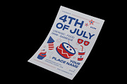 Clean 4th of July Flyer, a Flyer Template by Neermana (Thumbnail 2 of 4)