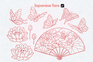 Japanese Tattoo Procreate Bundle