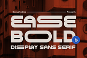Ease Bold | Display Sans Serif, a Sans Serif Font by Denustudios (Thumbnail 1 of 15)