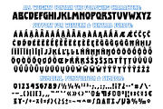 Destroyer - a heavy rock'n'roll font, a Blackletter Font by Comicraft Fonts (Thumbnail 4 of 4)