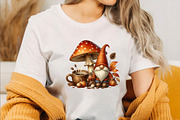 Autumn Gnomes  Sublimation Clipart B, an Illustration by SVGArt (Thumbnail 2 of 8)