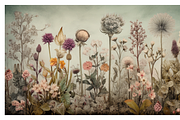 Zewe Collection · Zen Flowerscape, a Texture Illustration by milatovar (Thumbnail 17 of 20)