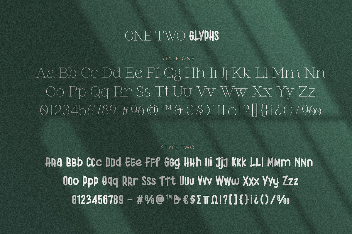 TwoOne, a Serif Font by FactoryType Studio (Photo 12 of 14)