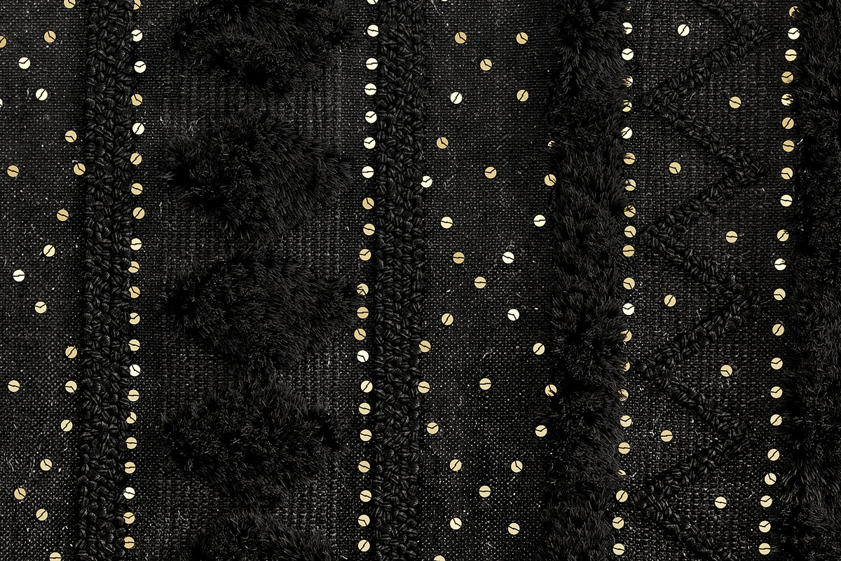 nuLOOM Black Wool Raised Geometric S, a Furniture 3D Model by 3dmitruk (Photo 12 of 17)