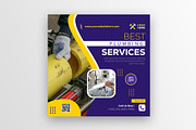 Plumber social media post banner, a Social Media Template by Tahnix Creative (Thumbnail 2 of 3)