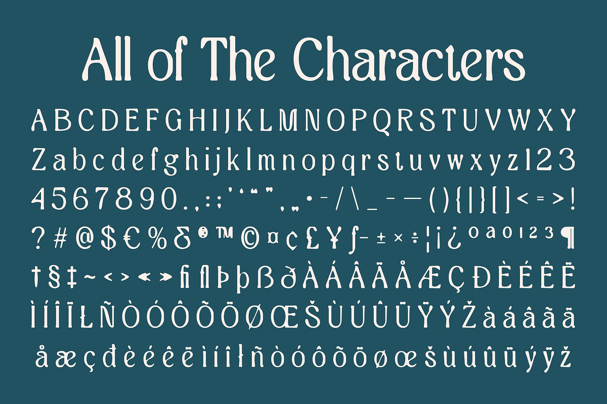 Quenza Blur, a Serif Font by Craft Supply Co. (Photo 8 of 8)