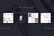 ANIMATED Instagram Posts-Boho chic, a Social Media Template by CreativeFolks (Thumbnail 6 of 7)