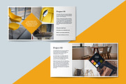 Square Portfolio Brochure Template, a Brochure Template by RWstudio (Thumbnail 3 of 7)
