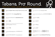Tabarra Pro Round Book, a Sans Serif Font by deFharo (Thumbnail 2 of 4)