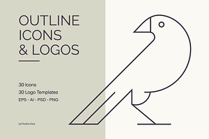 Animals - Outline Icons & Logos