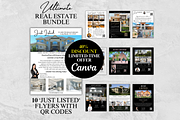 Real Estate Flyer Bundle w/ QR Codes, a Flyer Template by GraphiqueGlow (Thumbnail 1 of 6)