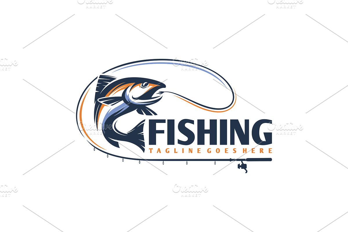 Fishing Logo, a Branding & Logo Template by VectorCrow (Photo 2 of 2)