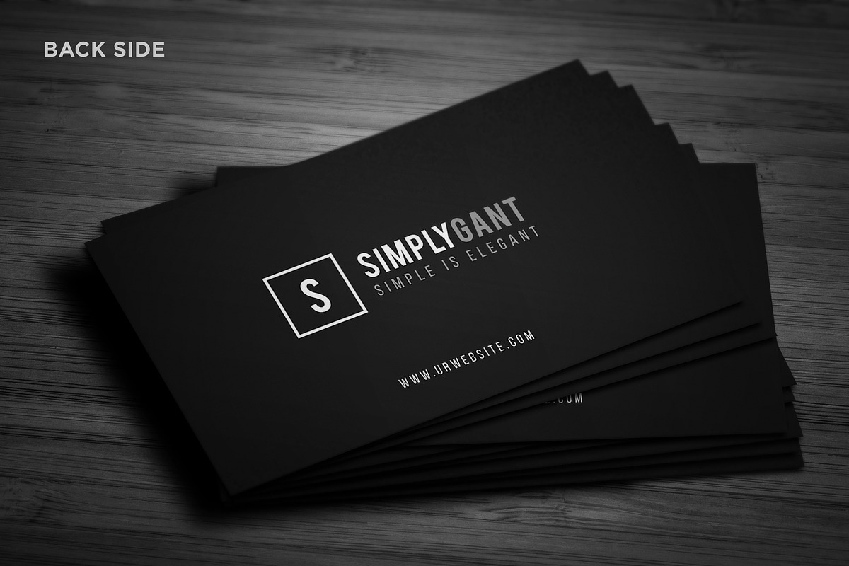 Sleek Minimal Business Cards, a Business Card Template by Galaxiya (Photo 2 of 11)