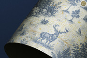 Toile Watercolor Gold - Woodland, a Pattern Graphic by Euonia Meraki (Thumbnail 11 of 12)