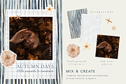 Autumn Mood Watercolor Collection, a Background Graphic by Karma (Thumbnail 9 of 19)