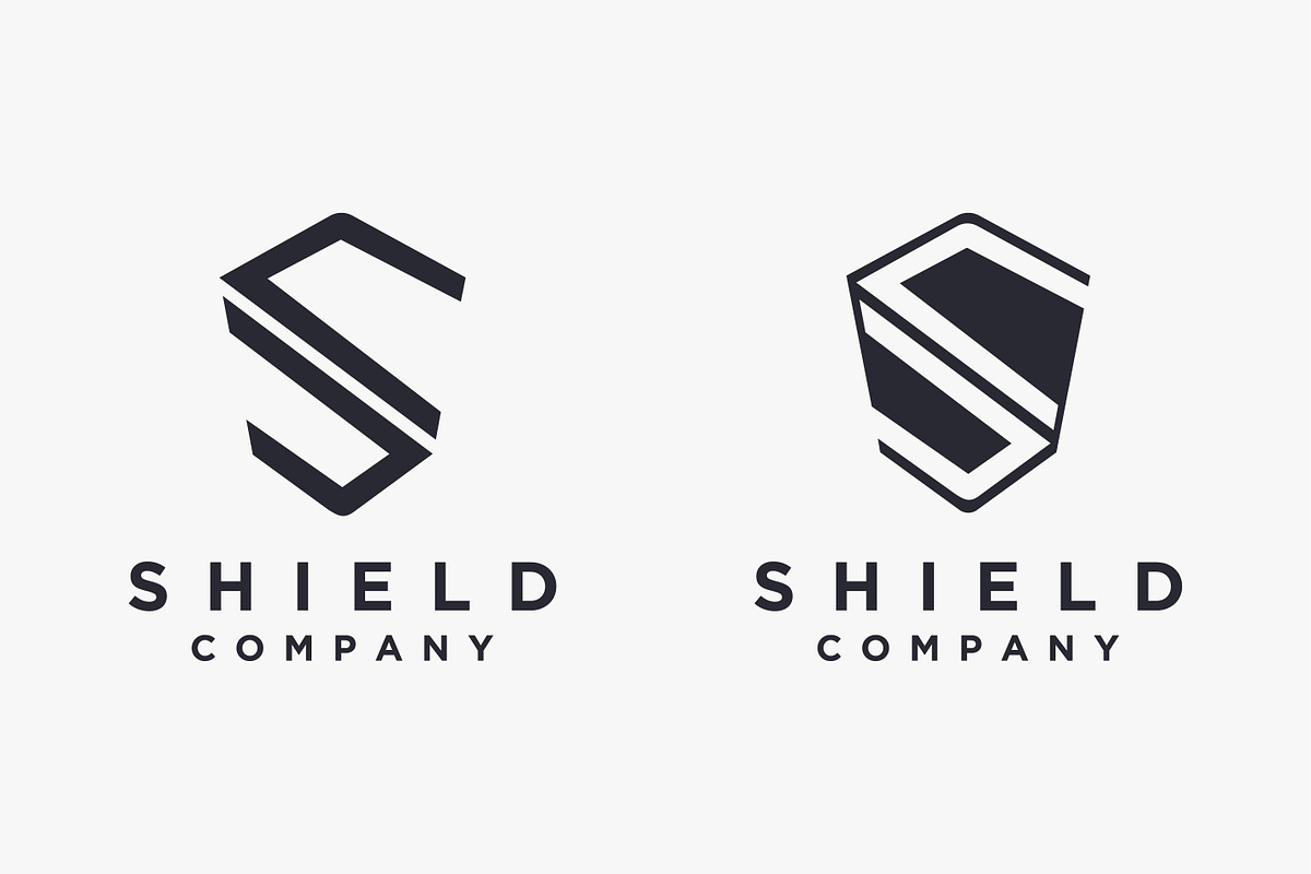 Letter S for shield logo, a Branding & Logo Template by DOMHOUZE