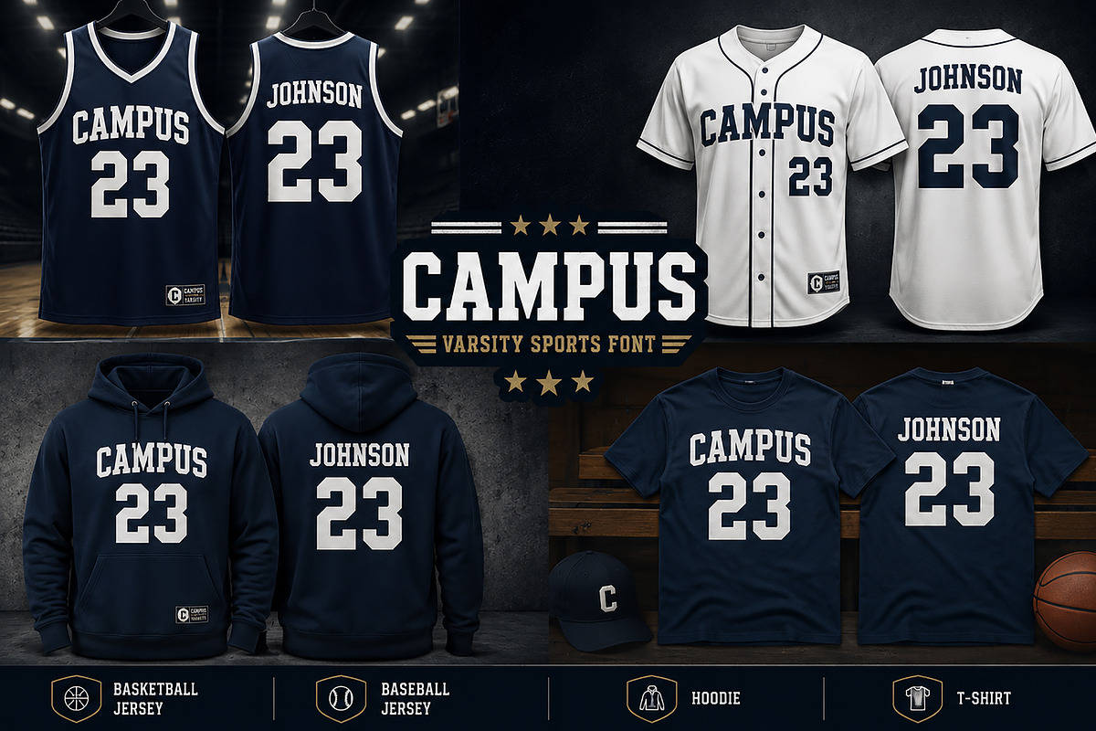 Campus, a Slab Serif Font by Wow Magic (Photo 4 of 7)