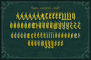 Bathory - Blackletter font, a Blackletter Font by Brightone (Thumbnail 4 of 6)