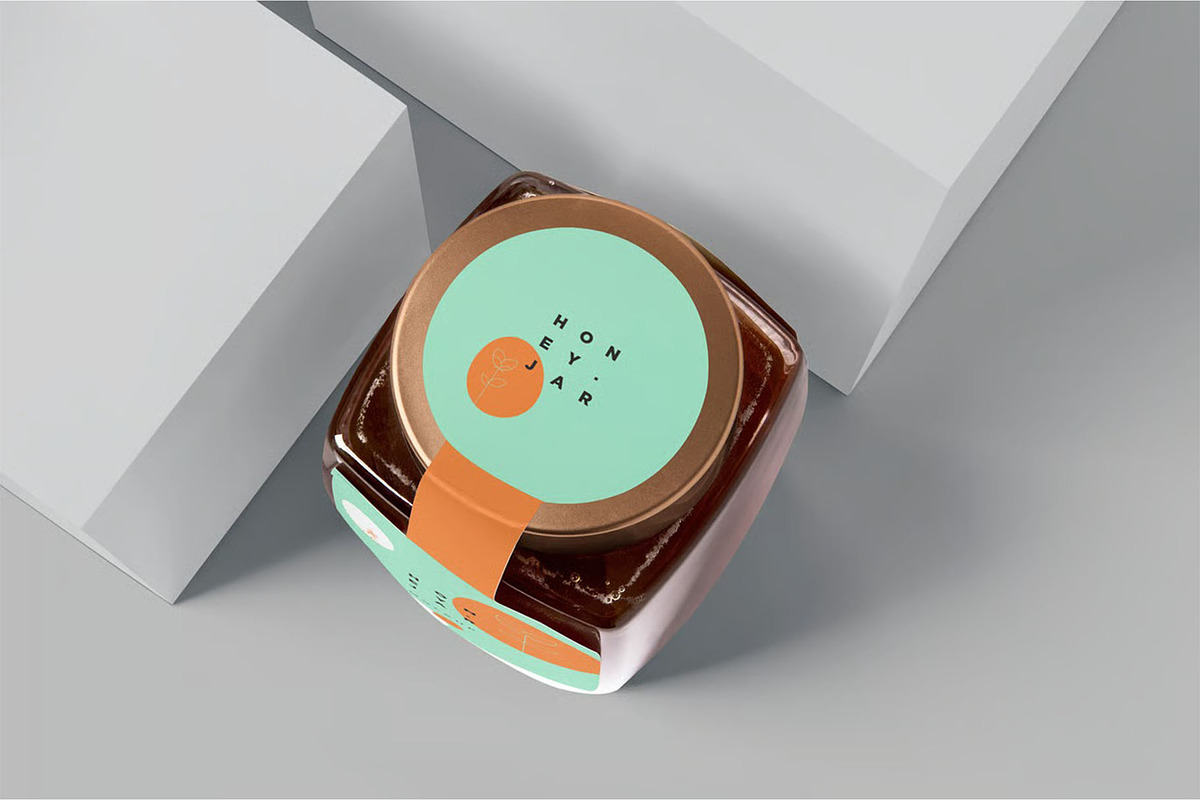 Honey Jar Mockups, a Product Mockup by megostudi0 (Photo 8 of 8)