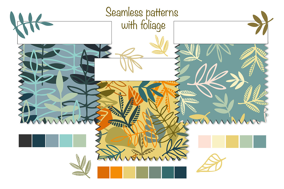 WARM AUTUMN, a Pattern Graphic by Tanna.ART (Photo 4 of 14)