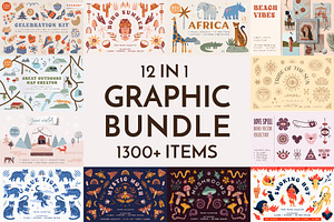GRAPHIC BUNDLE | 1300+ items