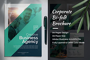 Agency Bifold Brochure, a Brochure Template by Cristal Pioneer (Thumbnail 1 of 3)
