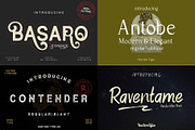 VT Treasure Font Bundle, a Script Font by ViactionType (Thumbnail 8 of 12)