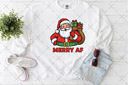 Funny Santa Claus PNG, an Illustration by Craft Nest (Thumbnail 5 of 6)