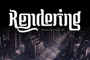Generated Wasteland - Elegant Font, a Serif Font by 177Studio (Thumbnail 3 of 5)