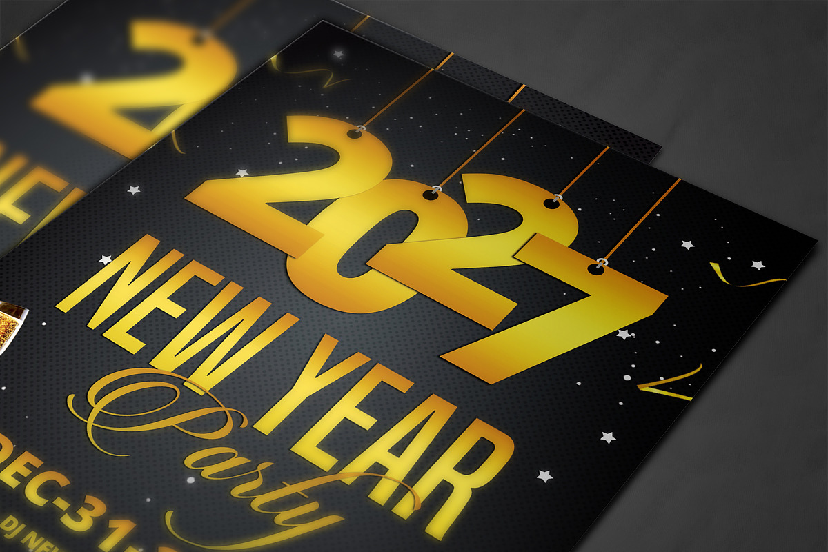New Year Flyer, a Flyer Template by AfzaalGraphics (Photo 4 of 4)