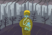 In Eco Love with Earth. Vector set, an Education Illustration by Shusha Guna Art (Thumbnail 12 of 14)