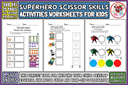 Scissor Skills Activity Book, an Education Illustration by EduEnrich (Thumbnail 1 of 3)