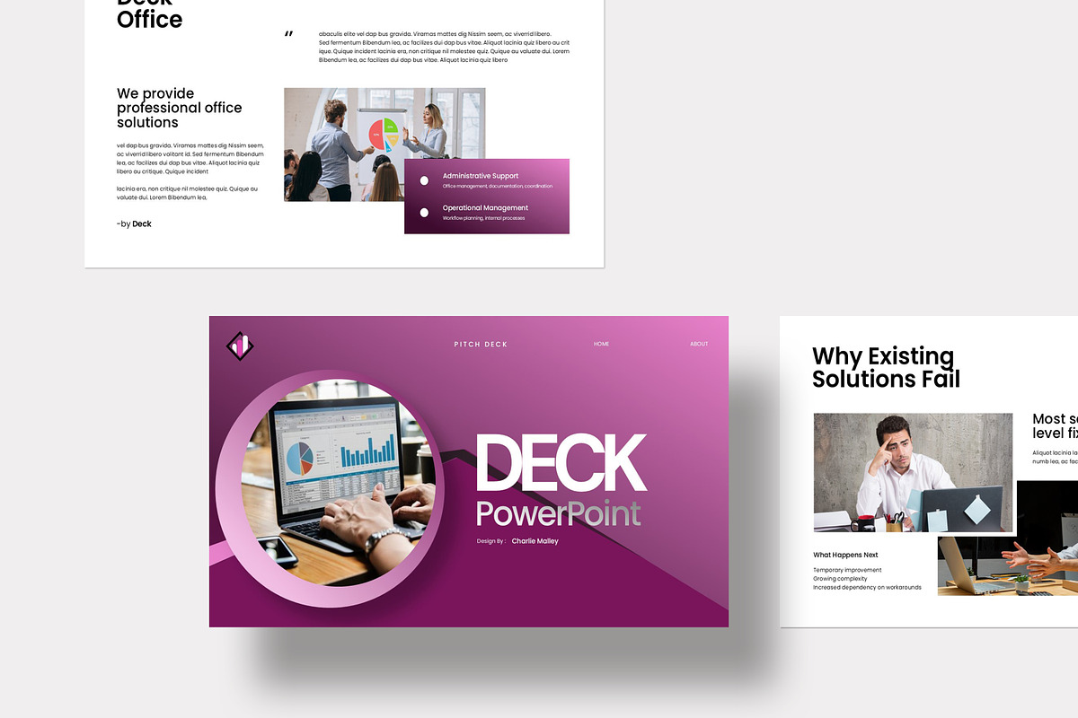Pitch Deck Presentation Template, a Presentation Template by evgenystudio (Photo 8 of 8)