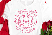 Crabby But Cute PNG, a Seasonal Illustration by DreamCafeArt (Thumbnail 3 of 4)