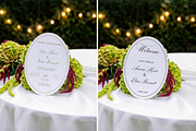 Chartreuse Oval Invitation Mockup, an Advertising Mockup by Serenefeeling (Thumbnail 2 of 8)