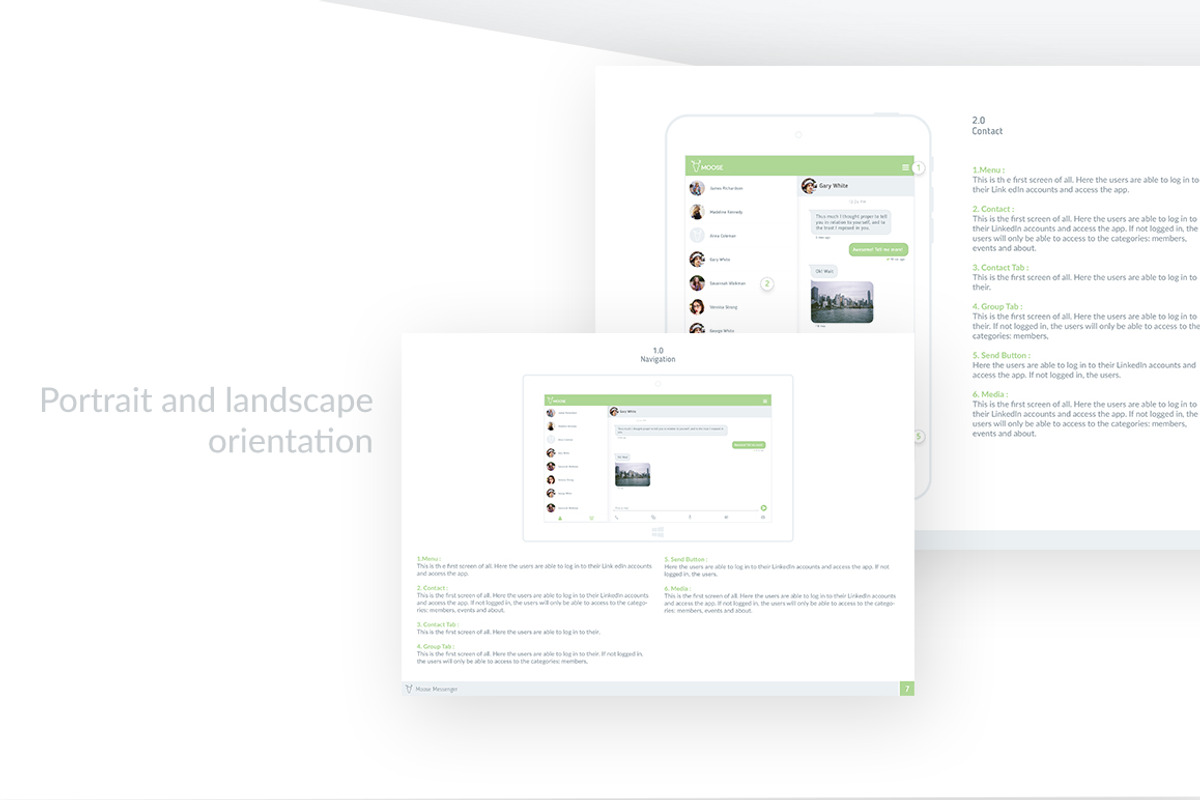 Moose - Documentation Kit, an UI Kit Template by UIMint (Photo 6 of 7)