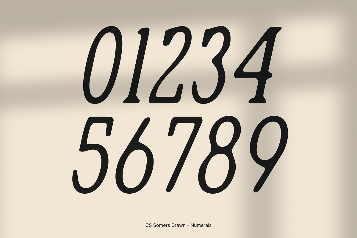 CS Somers Drawn, a Serif Font by Craft Supply Co. (Photo 3 of 8)