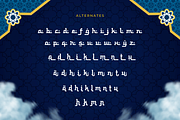 Thariqah – Arabic Font Style, a Script Font by Sronstudio (Thumbnail 12 of 12)